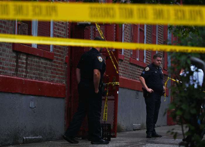 Bronx crime scene