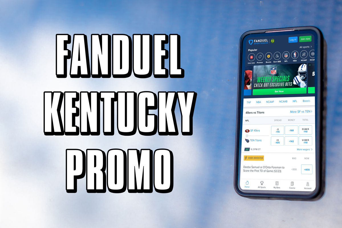 FanDuel Kentucky promo: Score $100 early sign-up bonus before Thursday's  launch