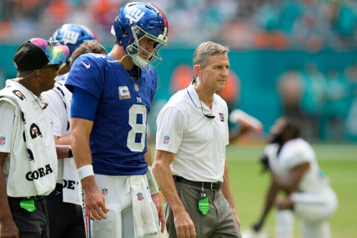 Giants' Wink Martindale vows defense will improve against Seahawks