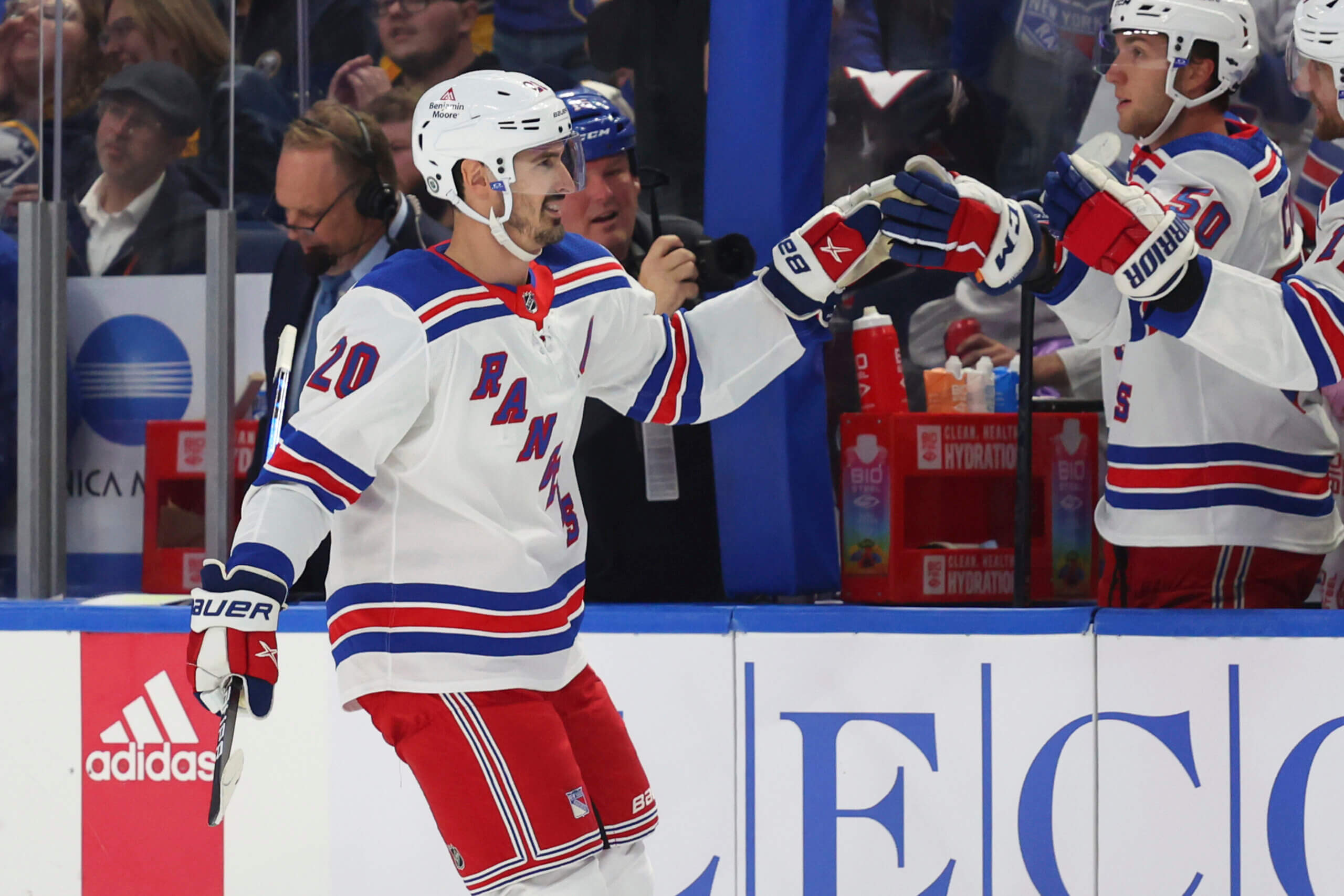 Rangers crush Sabres as Peter Laviolette wins his debut - The Rink Live   Comprehensive coverage of youth, junior, high school and college hockey
