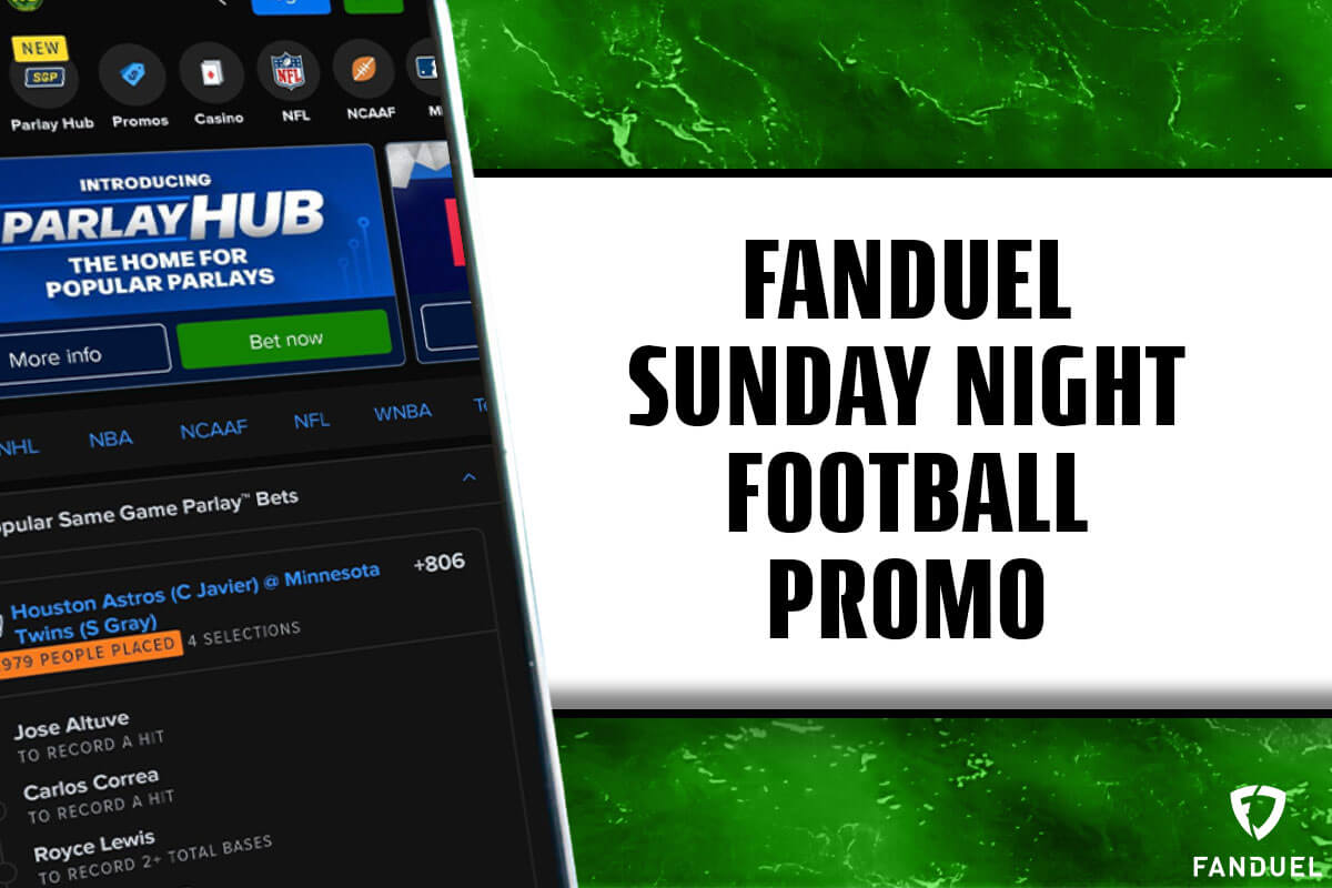 FanDuel Sunday Night Football Promo: Bet $5 On Dolphins-Eagles For $200 ...