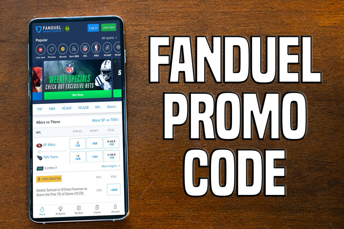 FanDuel 'Bet $5, Get $200' & More + Thursday Night Football Odds