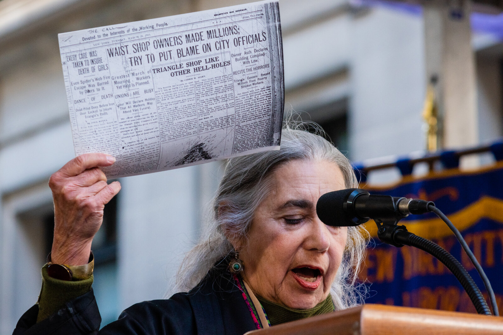 ‘Making a statement’: New Triangle Shirtwaist Factory Fire memorial ...