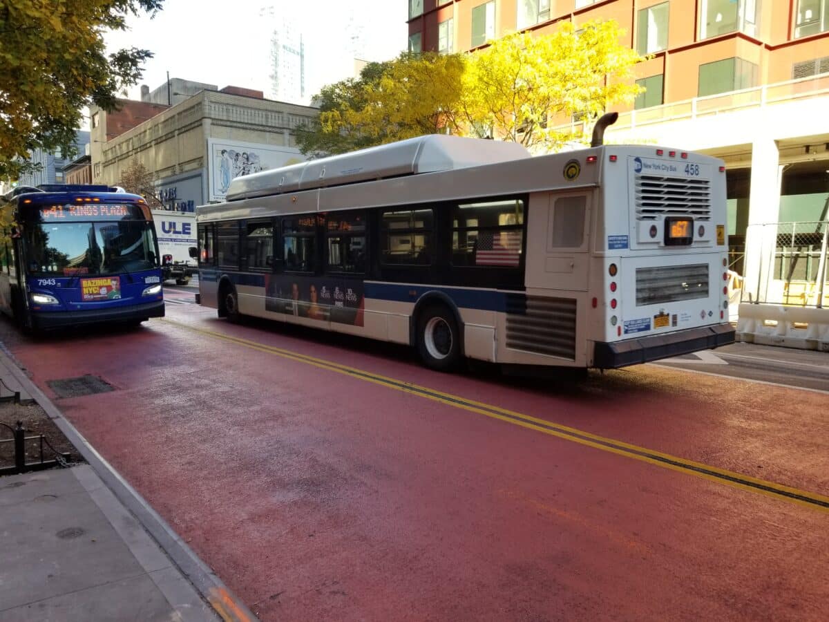 City Completes ‘transformative’ New Busway On Brooklyn’s Livingston ...