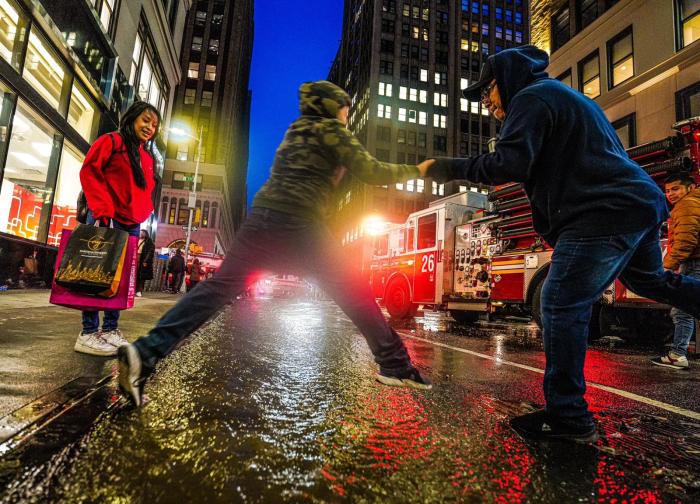 Major Midtown water main break cracks roadway