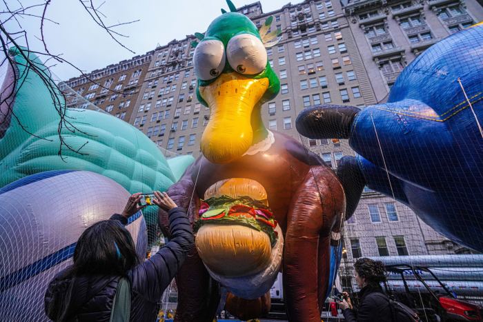 Macy’s Thanksgiving Day Parade balloons