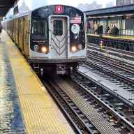 M train in Queens