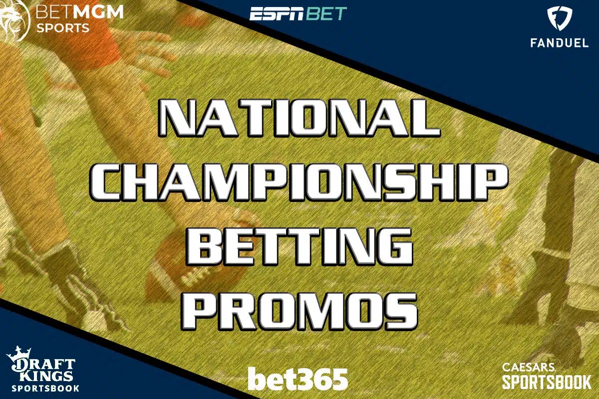 CFP National Championship betting promos: Get $4k+ bonuses for  Michigan-Washington from ESPN BET, more