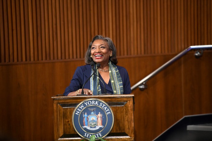 State Senate Majority Leader Andrea Stewart-Cousins