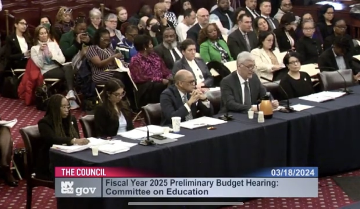 DOE faces barrage of questions about education budget cuts