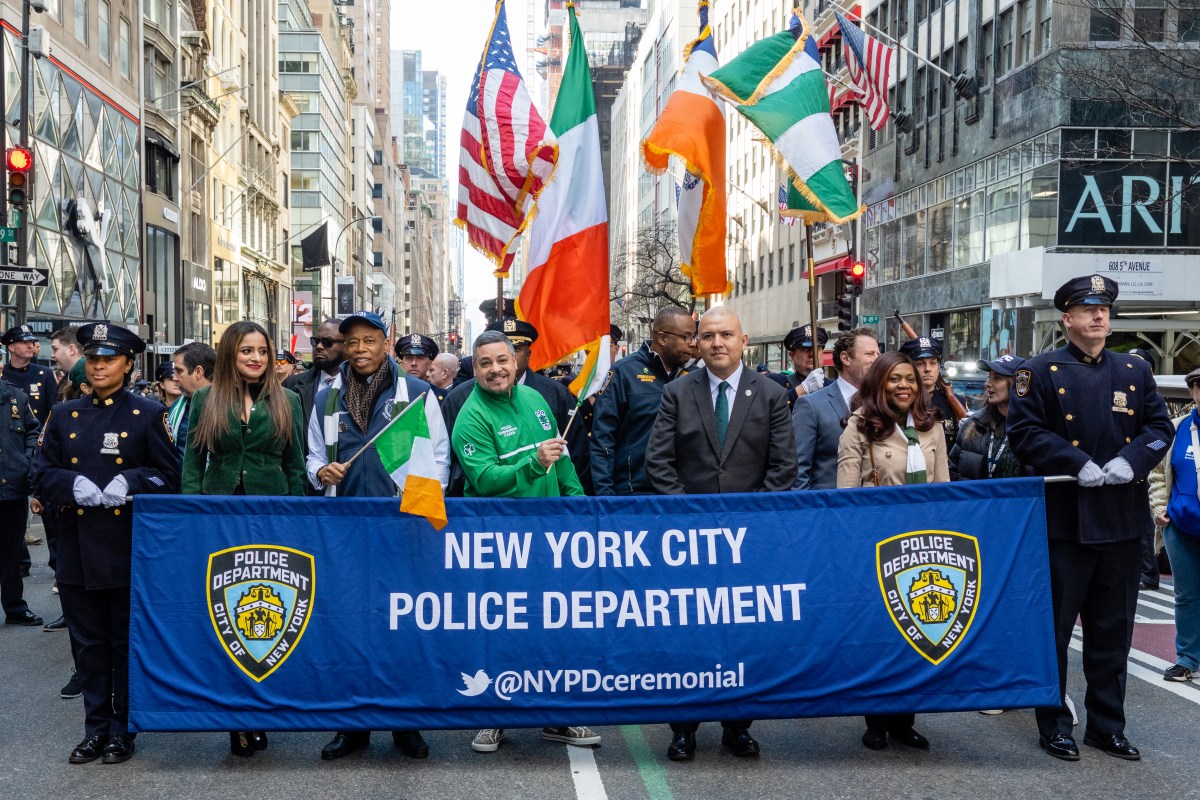 grand St. Patrick's Day Parade through Manhattan