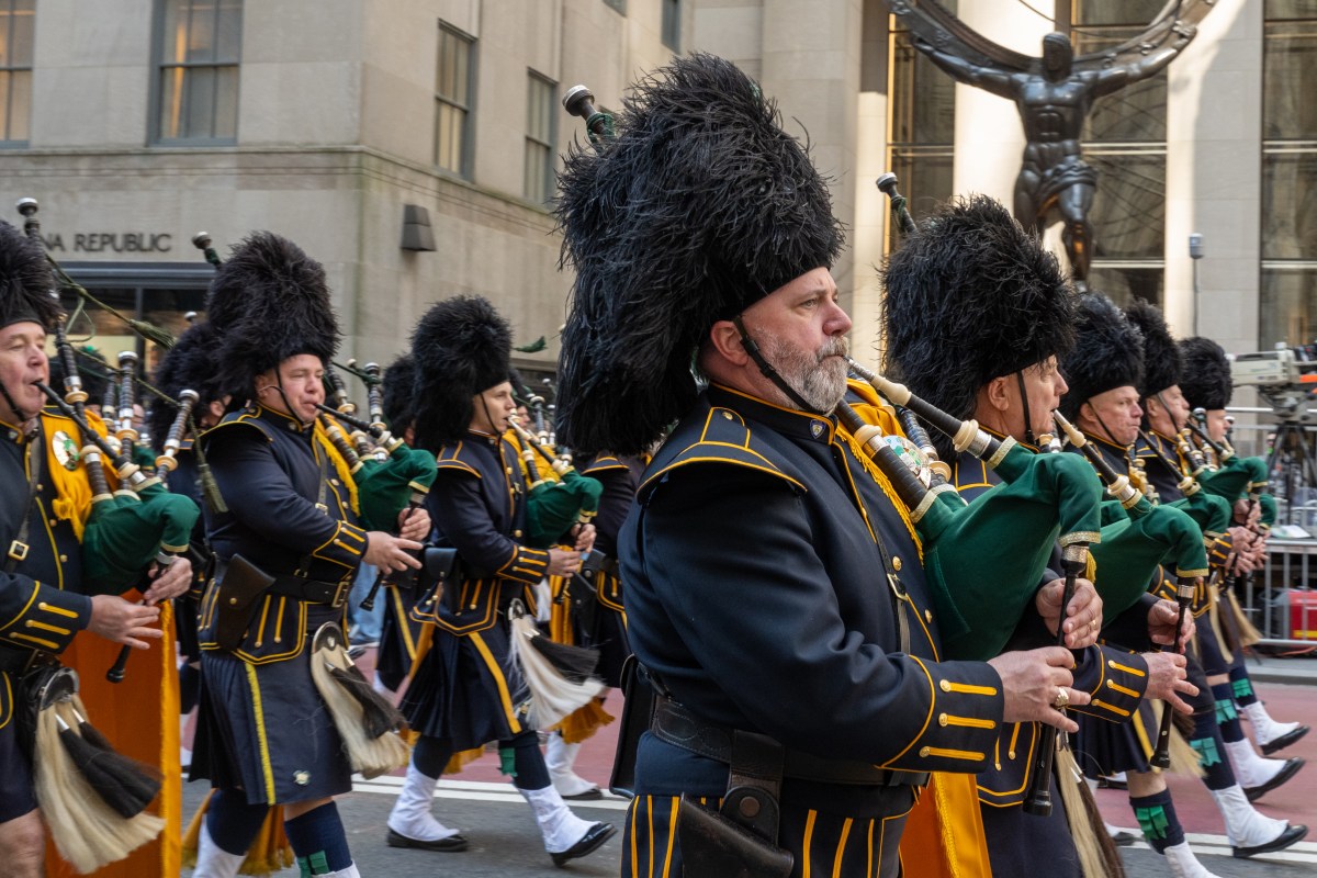 grand St. Patrick's Day Parade through Manhattan