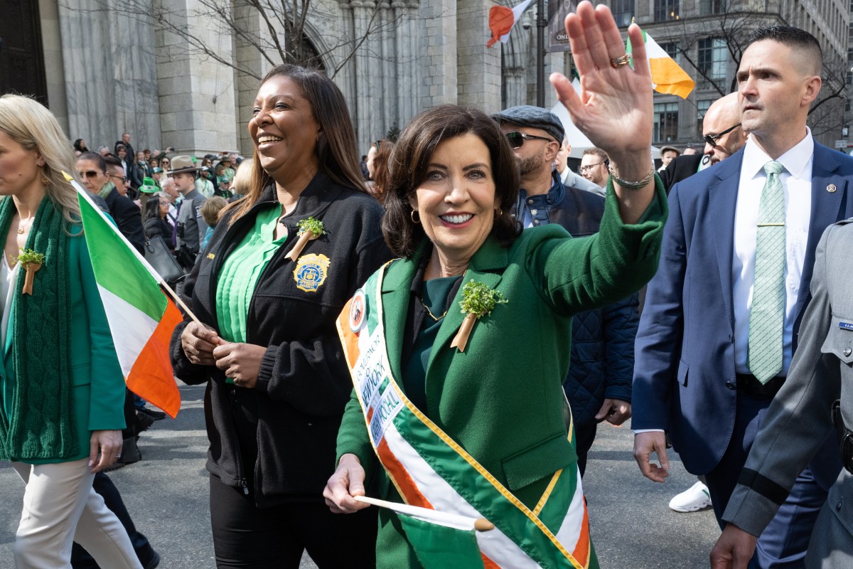 grand St. Patrick's Day Parade through Manhattan