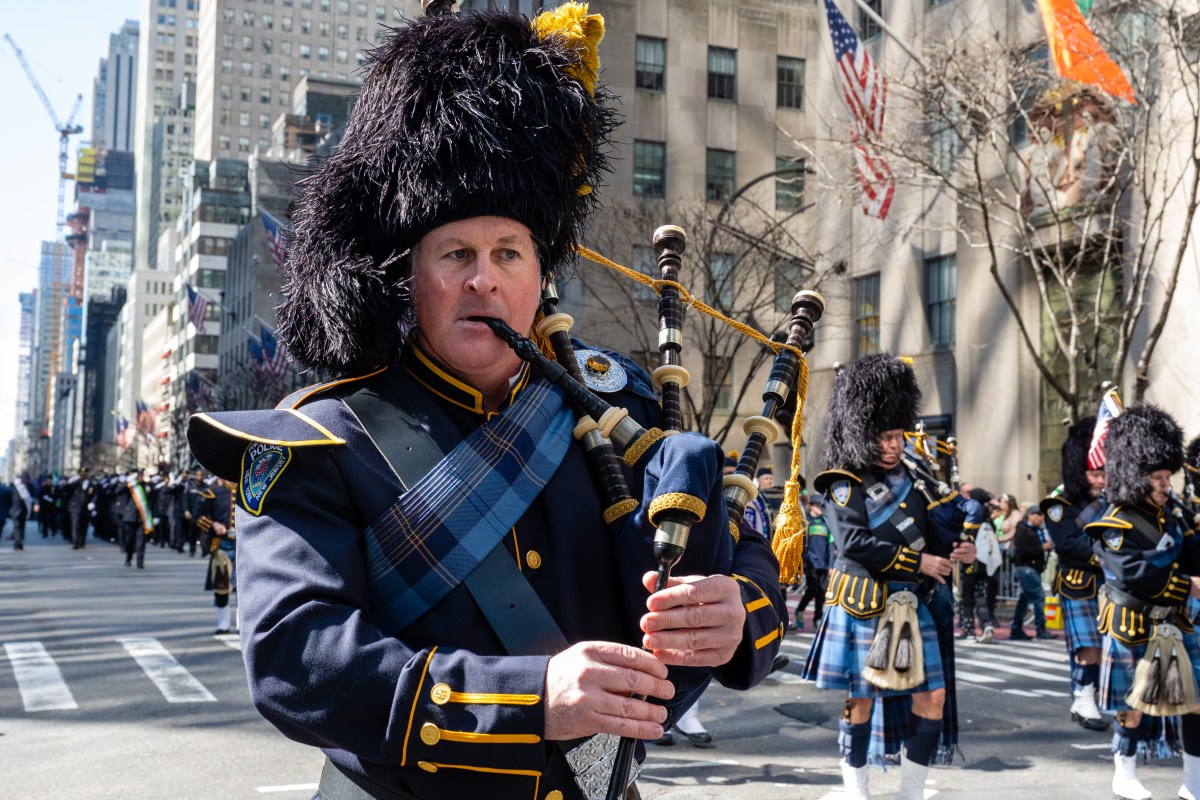 grand St. Patrick's Day Parade through Manhattan