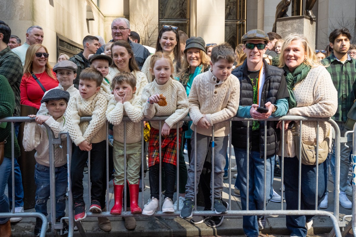 grand St. Patrick's Day Parade through Manhattan