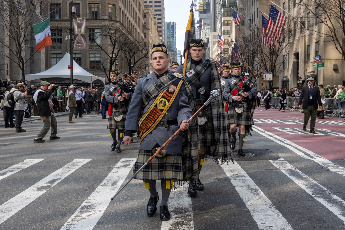 grand St. Patrick's Day Parade through Manhattan