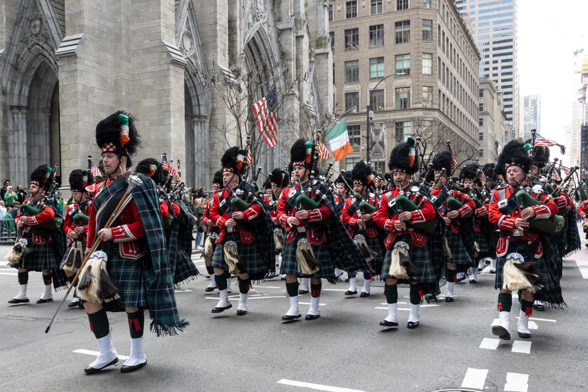 grand St. Patrick's Day Parade through Manhattan