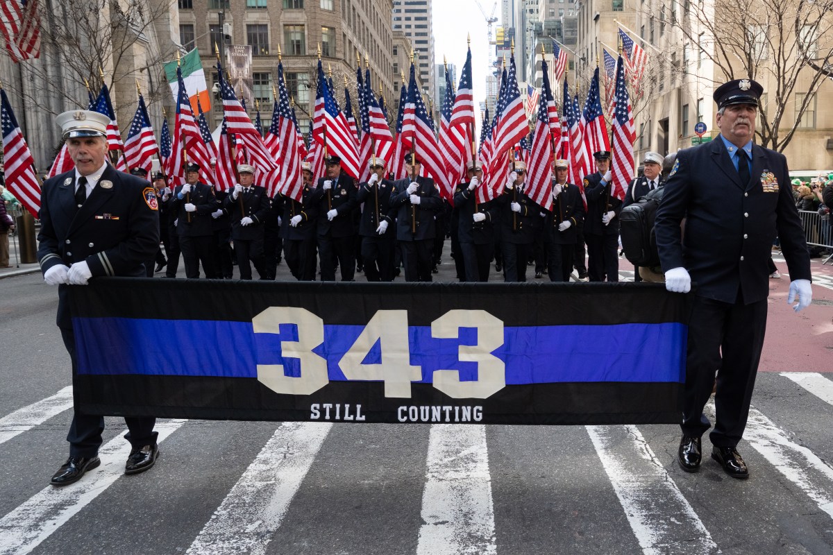 grand St. Patrick's Day Parade through Manhattan