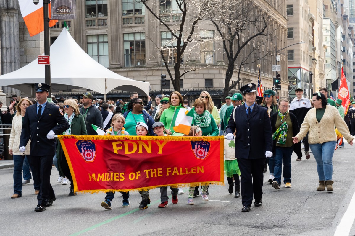 grand St. Patrick's Day Parade through Manhattan