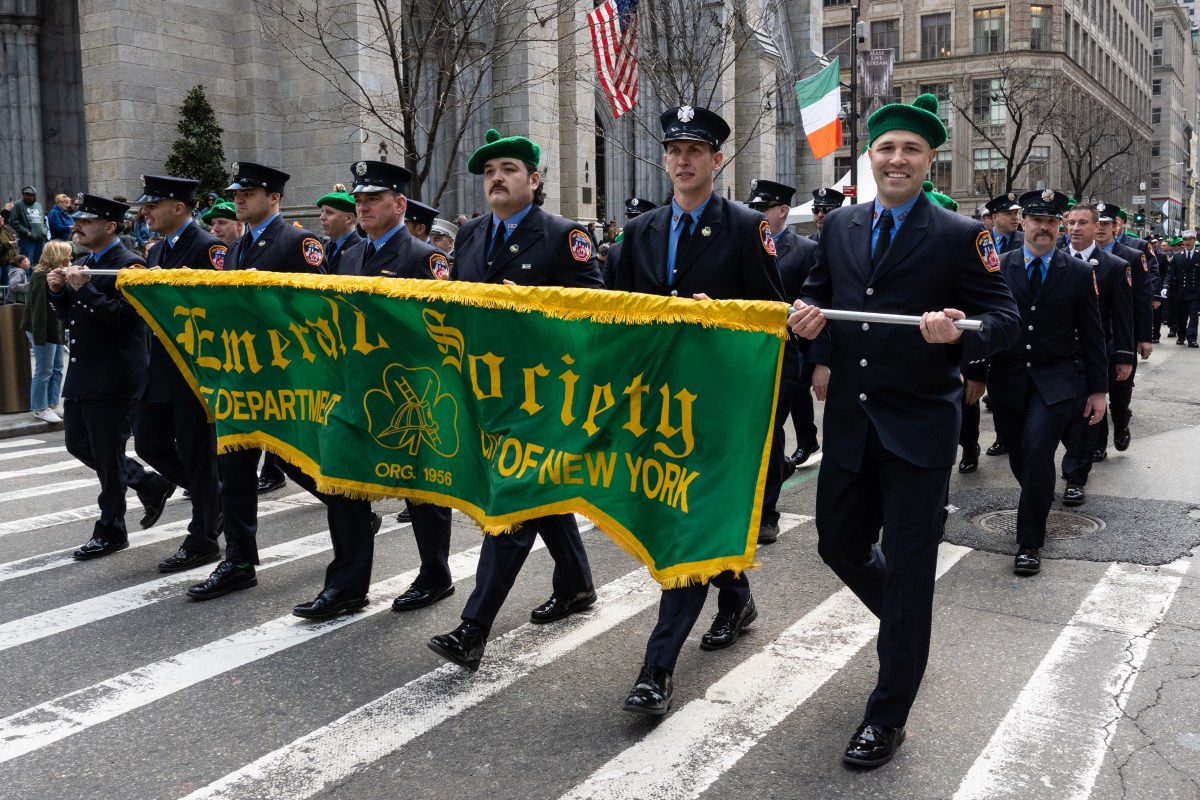 grand St. Patrick's Day Parade through Manhattan