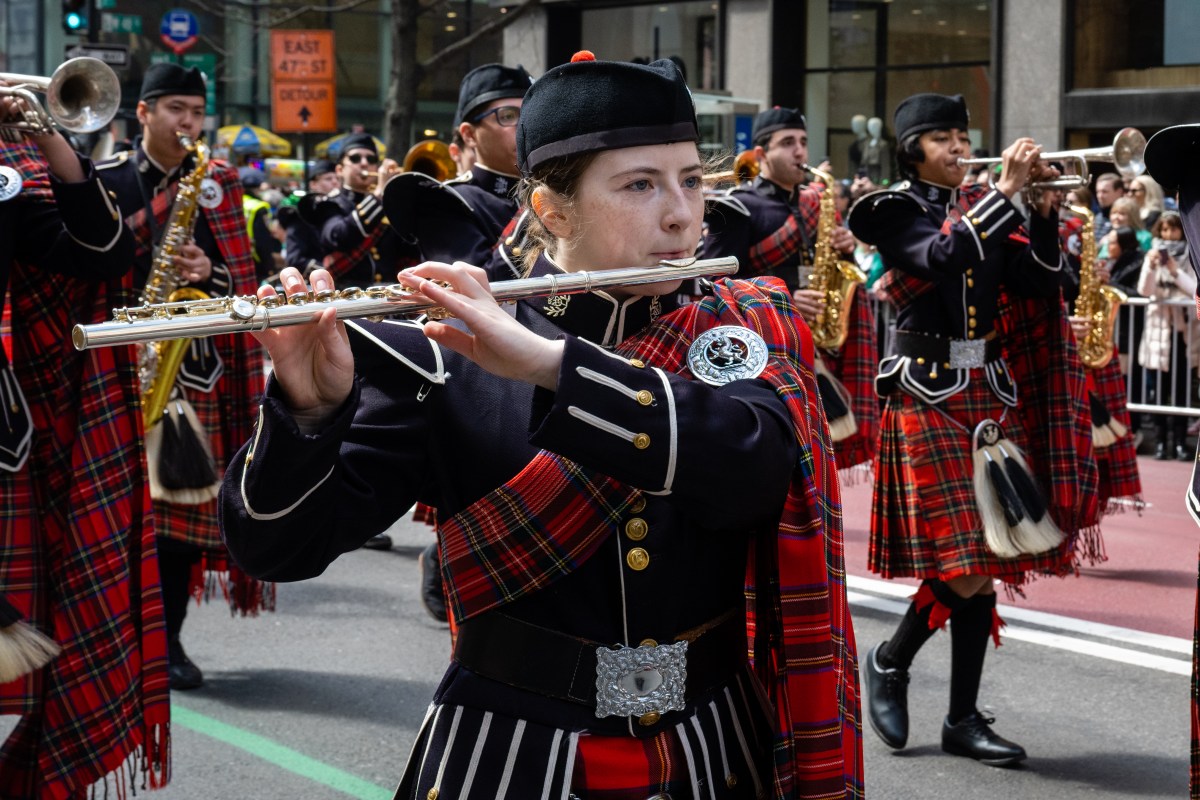grand St. Patrick's Day Parade through Manhattan