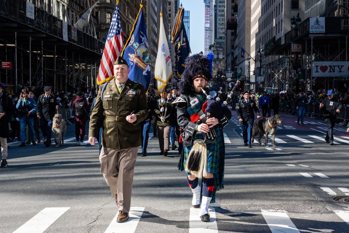 grand St. Patrick's Day Parade through Manhattan