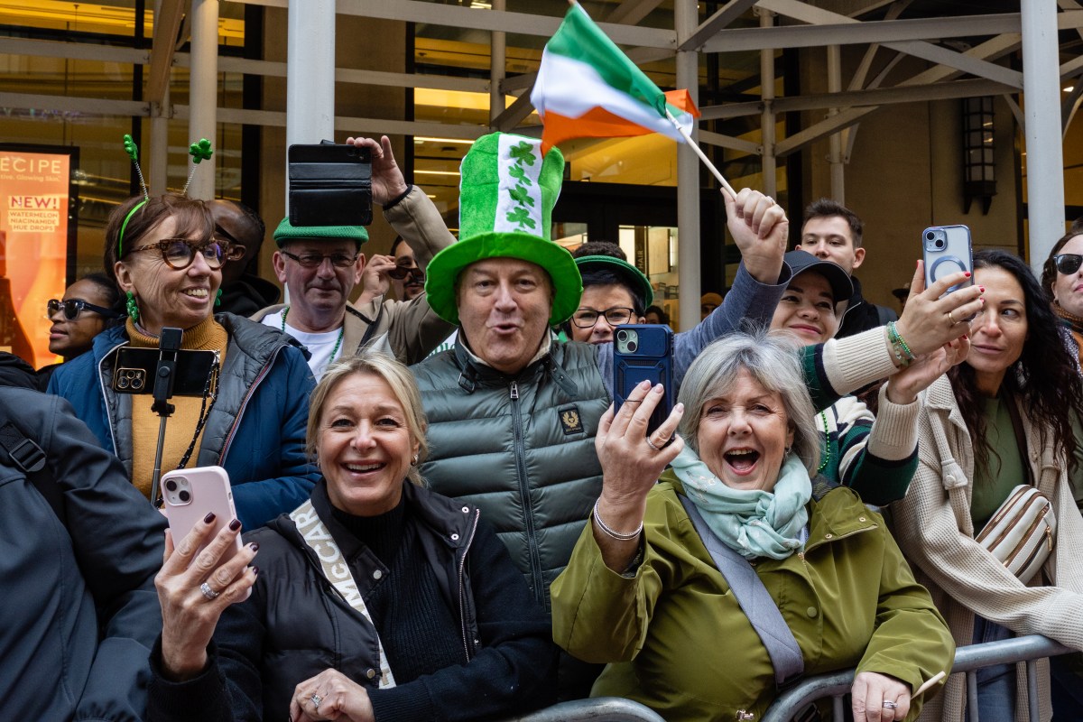 grand St. Patrick's Day Parade through Manhattan