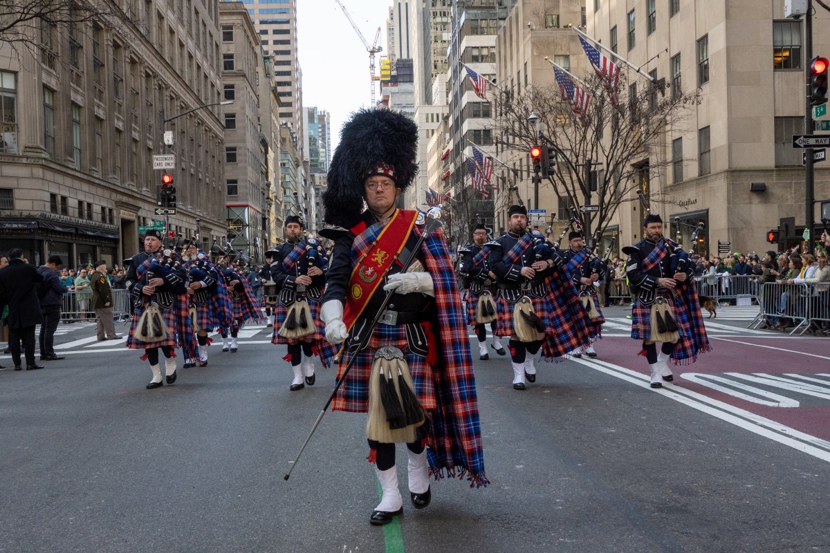 grand St. Patrick's Day Parade through Manhattan