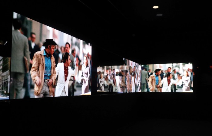 One of the hundreds of iconic scenes included in "You Are Here" -- Dustin Hoffman in "Midnight Cowboy" (1969)