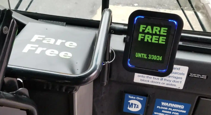 New York was just the latest city to experiment with free bus service