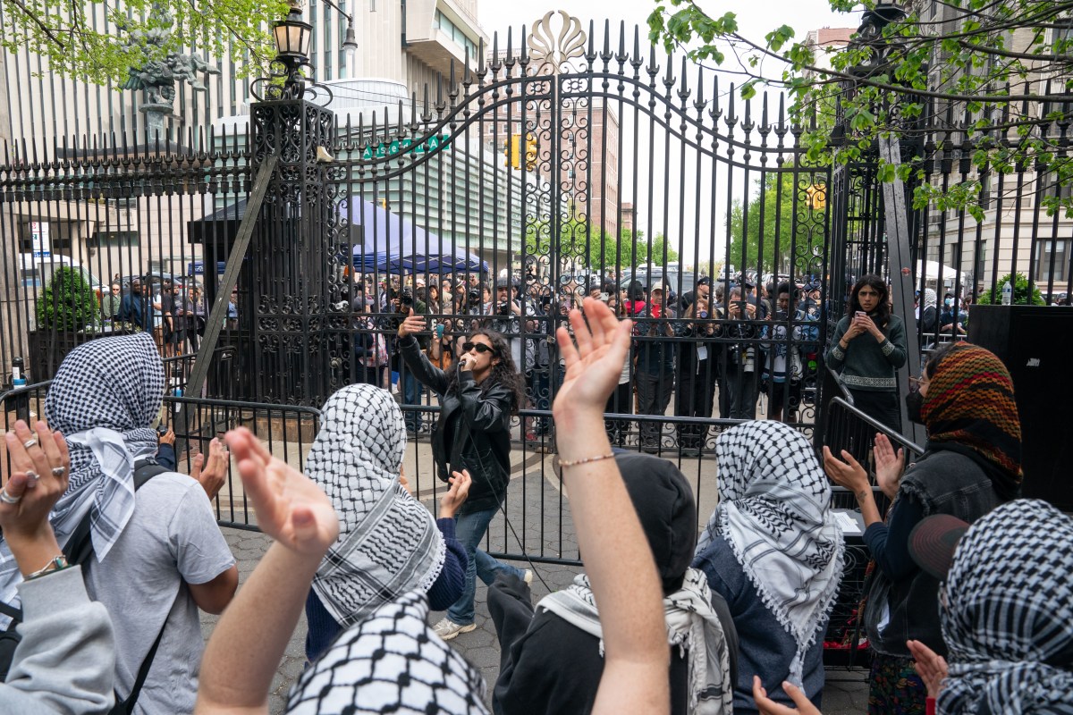 Columbia University protesters