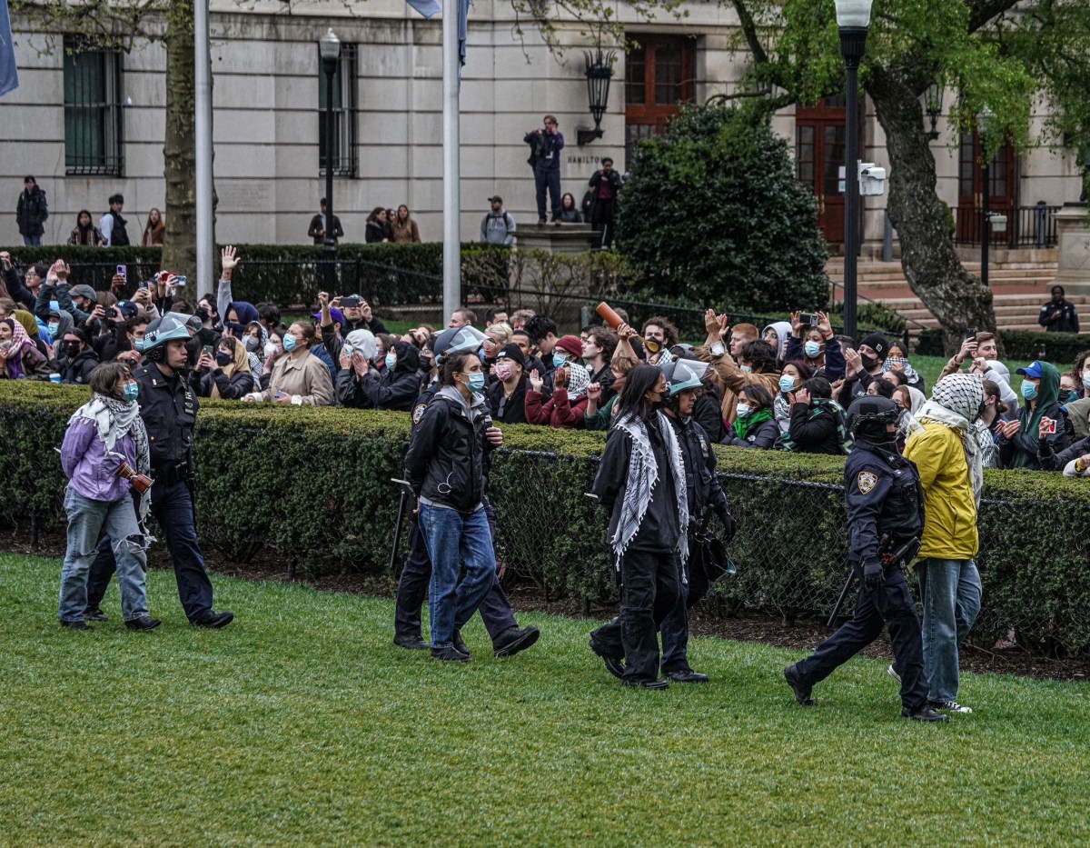 While an exact number of those taken into custody has not yet been established, it appears to be at least 70 individuals. Several of the protest organizers were also suspended and had their school ID’s revoked.