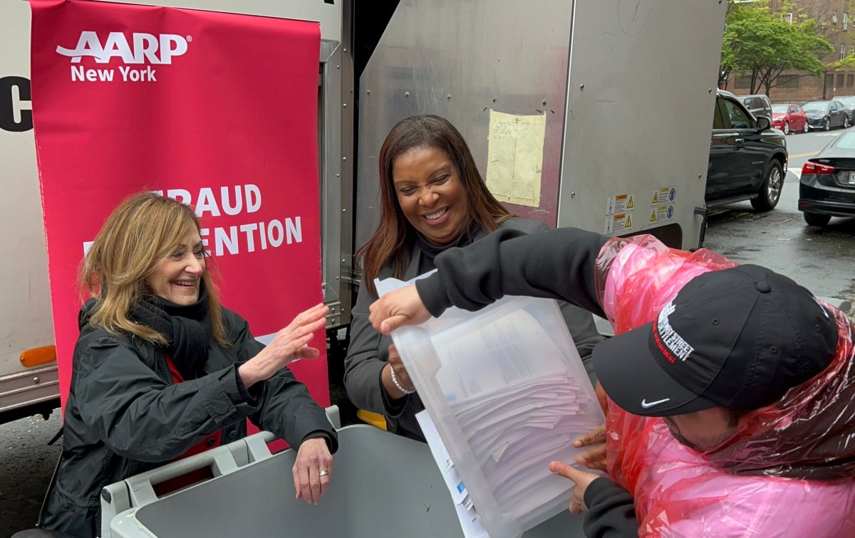 AARP NY Hosts Free Shredding Events