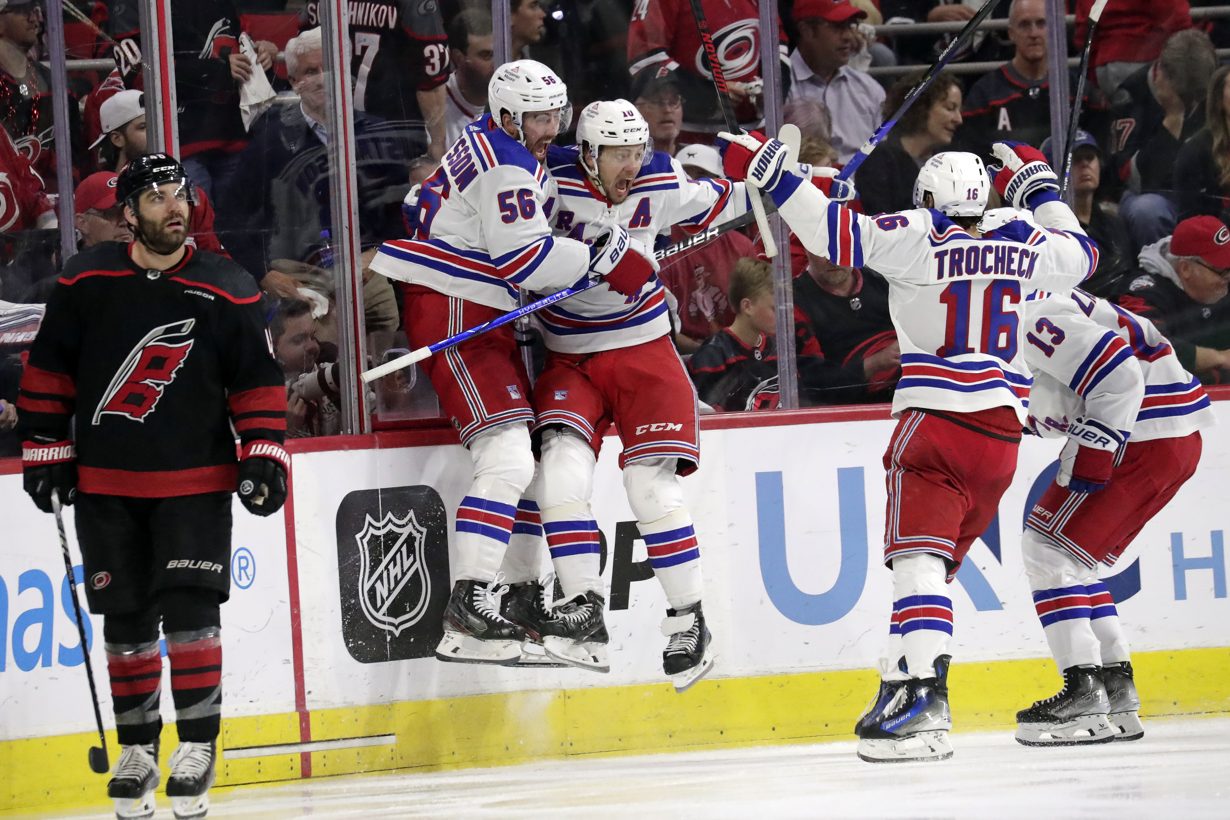 Panarin scores OT winner, Rangers take commanding 3-0 series lead with 3-2  win over Canes | amNewYork