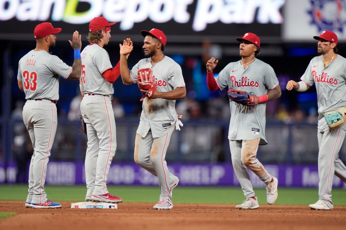 Phillies Marlins Baseball