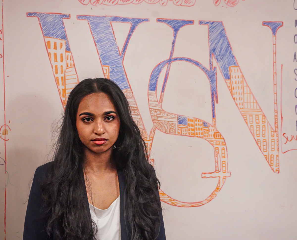 Editor-in-chief of Washington Square News Manasa Gudavalli, 23