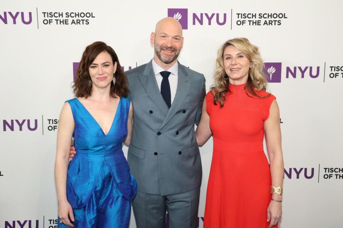 Maggie Stiff, Corey Stoll and Nadia Bowers