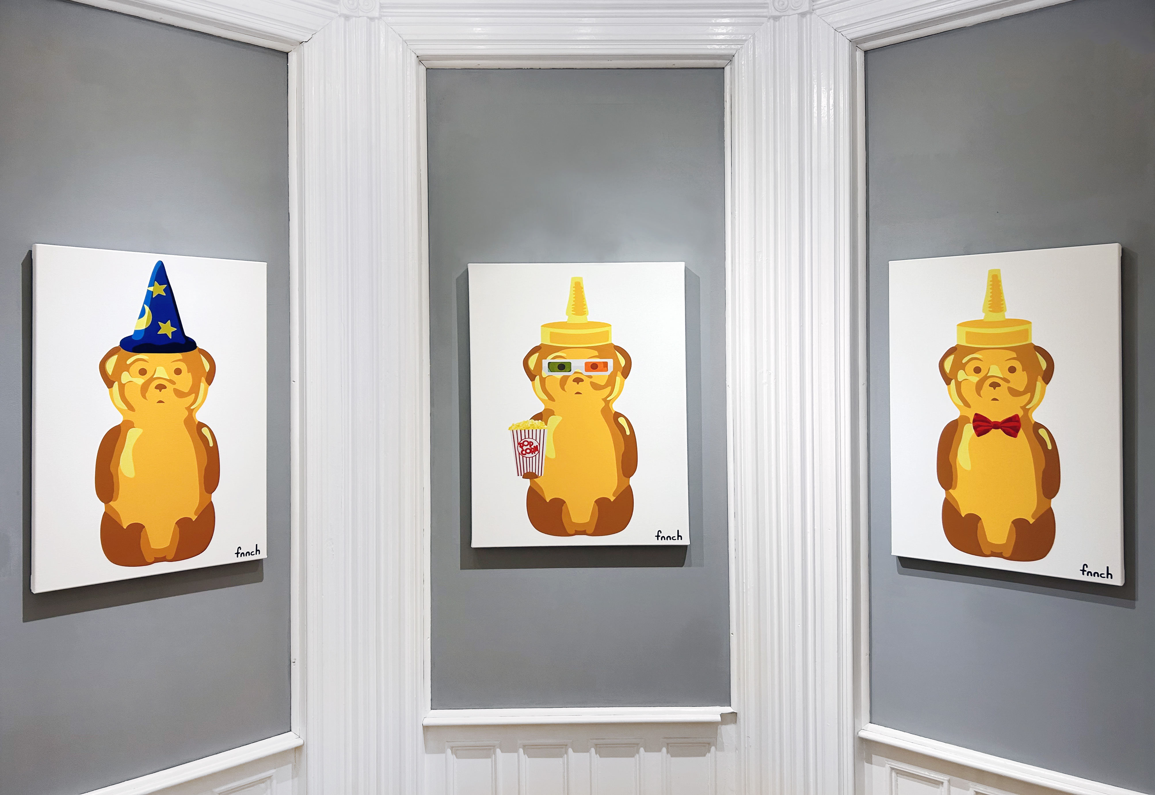 Street artist fnnch is bringing his honey-soaked pop art to the masses ...