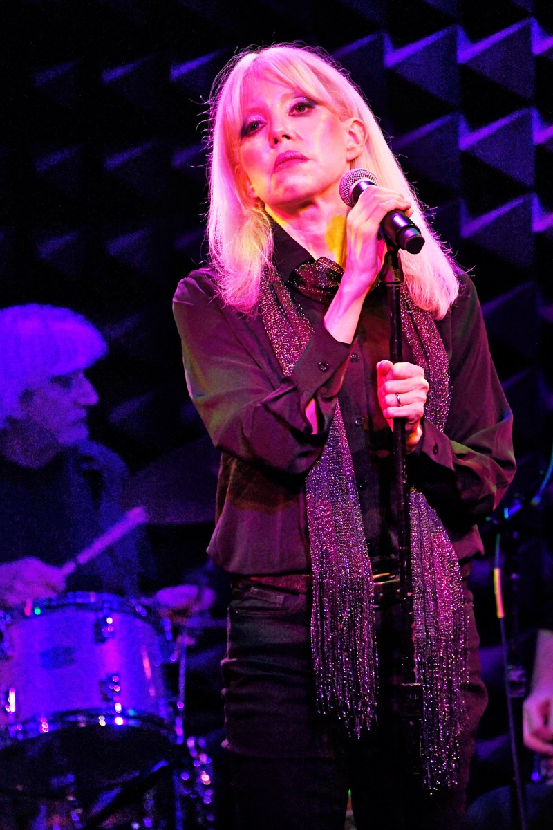 Tammy Faye Starlite approximating Nico's stare into the abyss at Joe's Pub