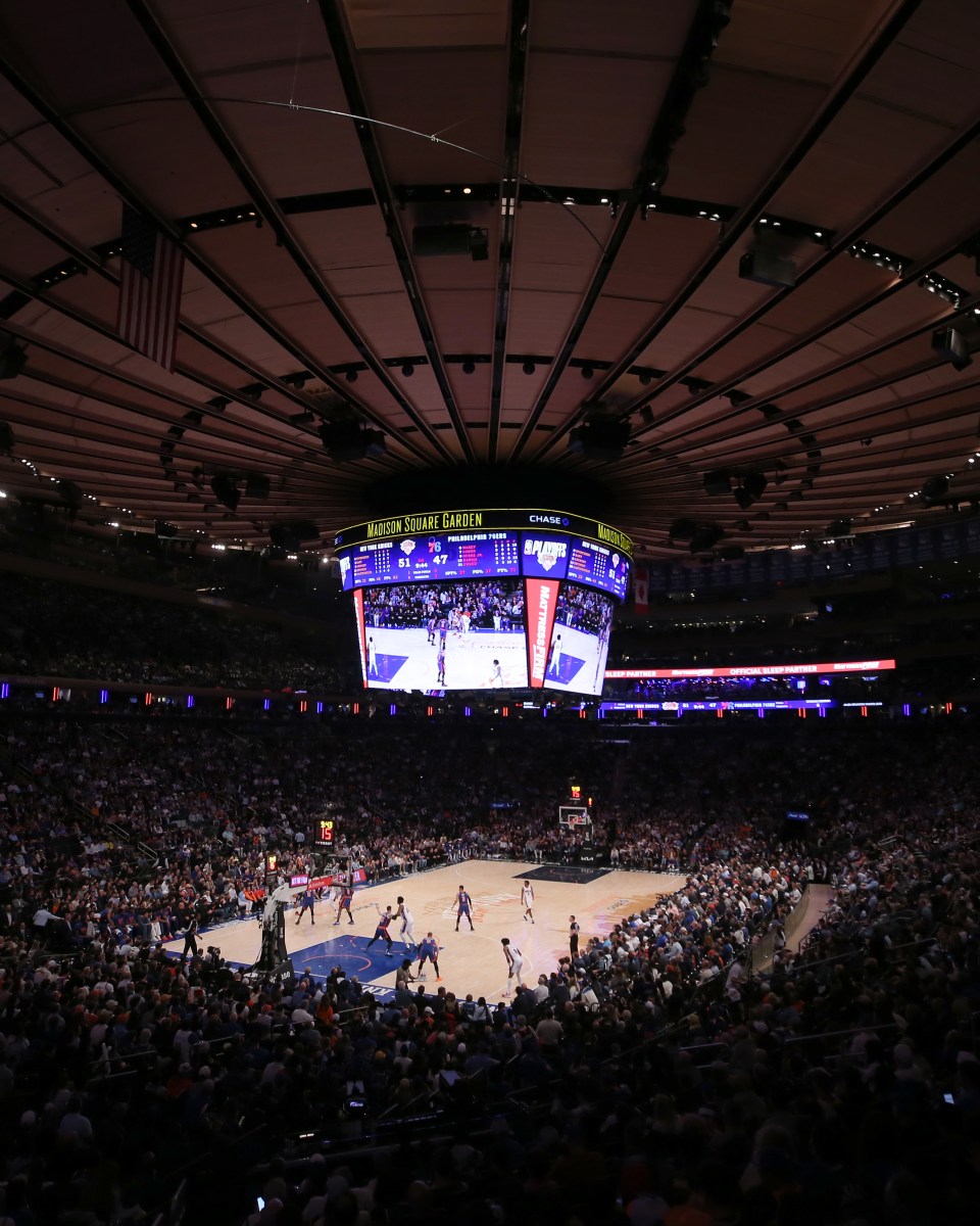 Knicks Madison Square Garden