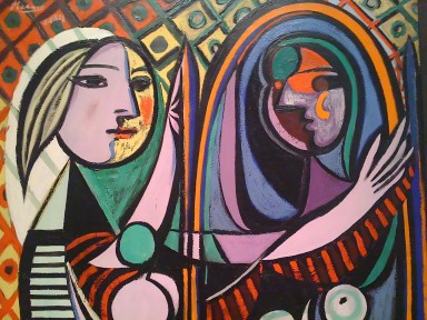 Picasso's Girl Before a Mirror