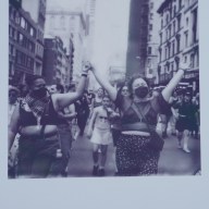 Dyke March of 2024 captured with vintage camera