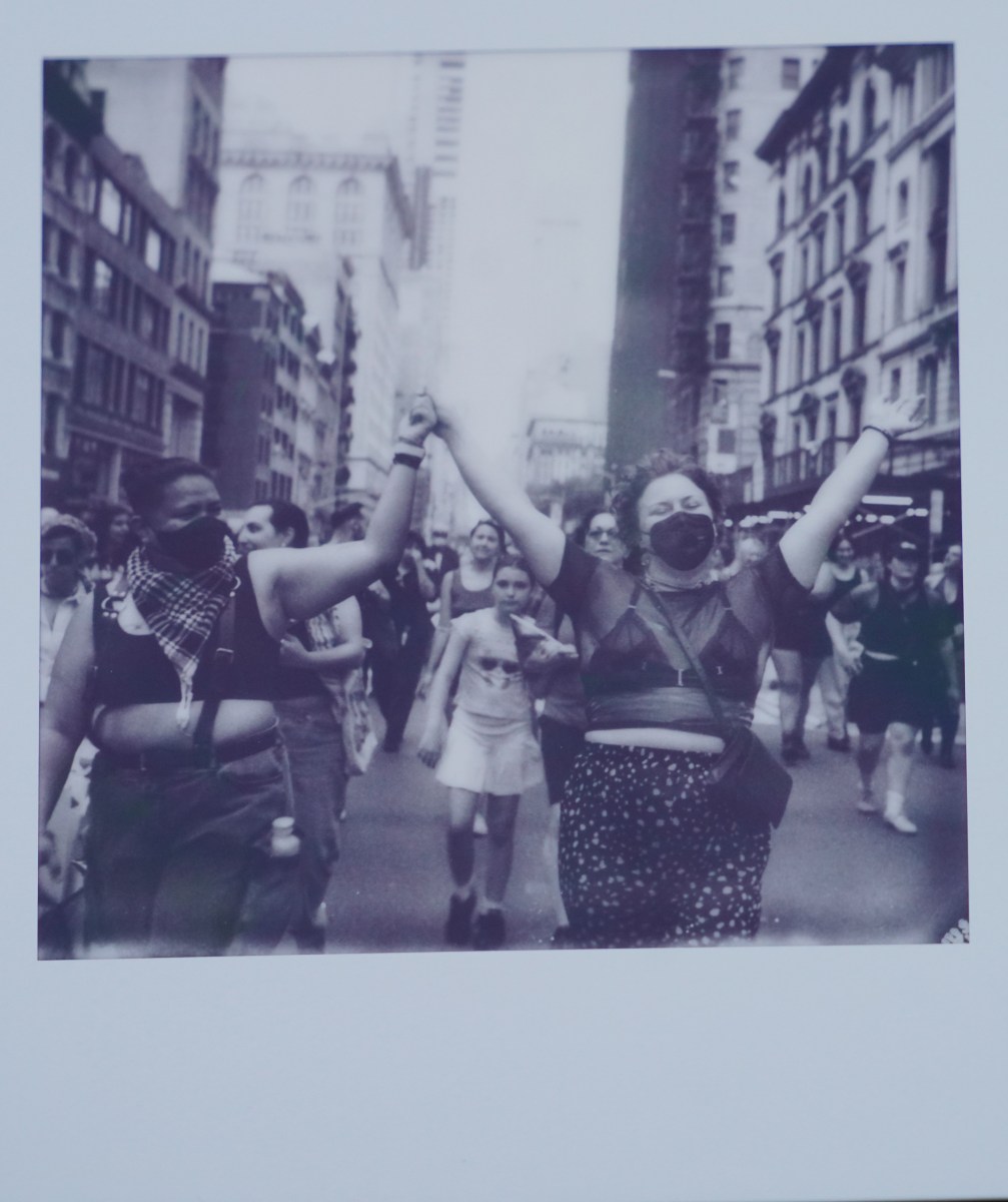 Dyke March of 2024 captured with vintage camera