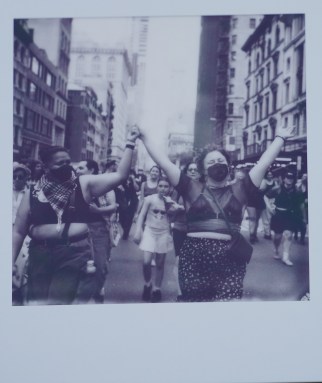 Dyke March of 2024 captured with vintage camera