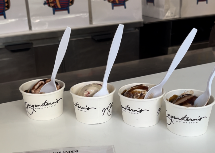 Morgenstern's has released balsamic-flavored ice creams for a limited time.