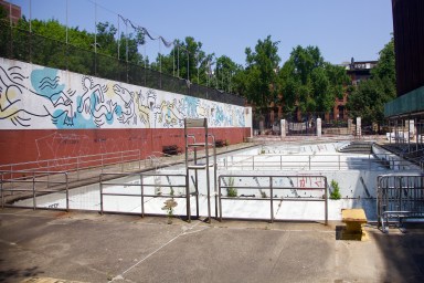 Closed and crumbling Greenwich Village pool