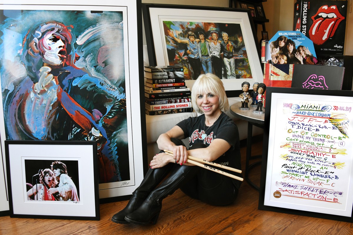 Rolling Stones superfan Gail Hoffman