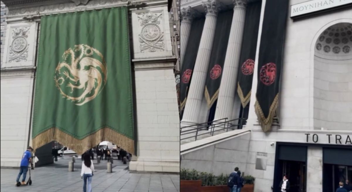 new york city house of the dragon banners