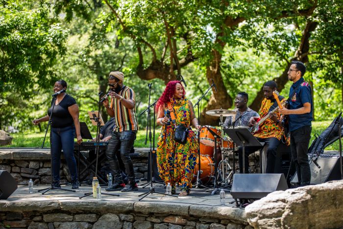 The Central Park Conservancy celebrates its third annual Juneteenth in Seneca Village event