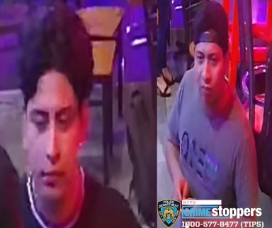 The NYPD have released new surveillance images of the murders who stabbed a man to death in Washington Heights last week, authorities said.